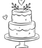 Ícono de pastel